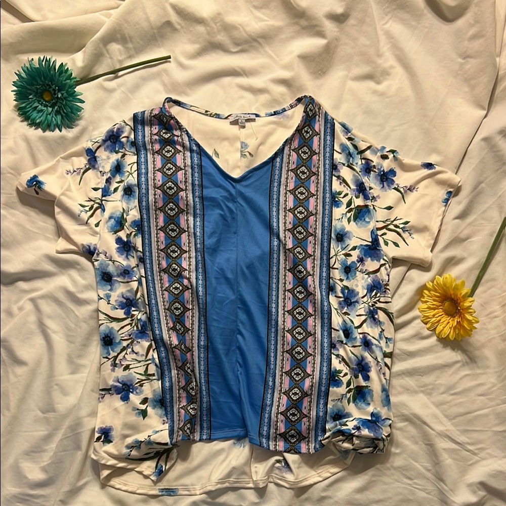 Floral Boho Women's Top
